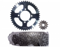 Комплект цепь+звезды Yamaha YBR 125 (428-118, 14/45)