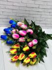 Искусственные цветы, упаковка 20 букетов 44508