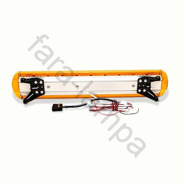 Проблесковая балка-панель оранжевого цвета