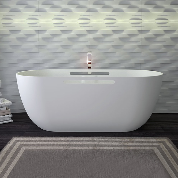 Изображение Отдельностоящая ванна Knief Lotus с ручками 170х75х63 см 0600-610-01