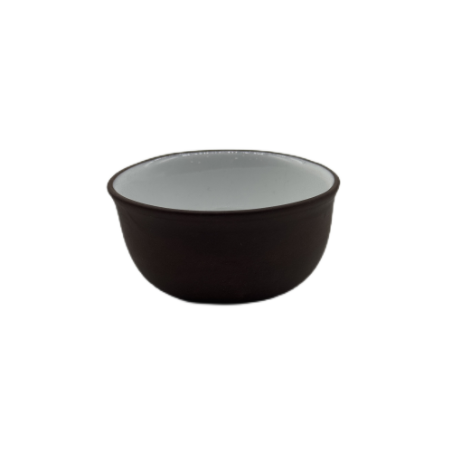 Пиала для чая "Лотос-1" Глина черная с глазурью  60 мл