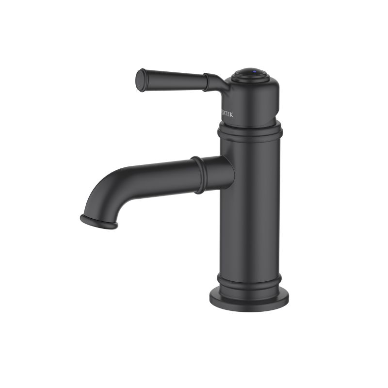 Смеситель для раковины 72, AQUATEK, матовый черный AQ1510MB КЛАССИК
