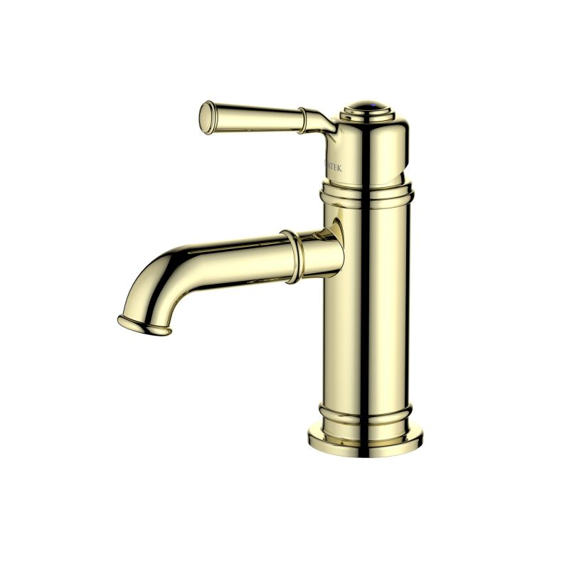 Смеситель для раковины 72, AQUATEK, полир. золото AQ1510PG КЛАССИК