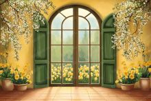 Фон стена "Toskana wall"