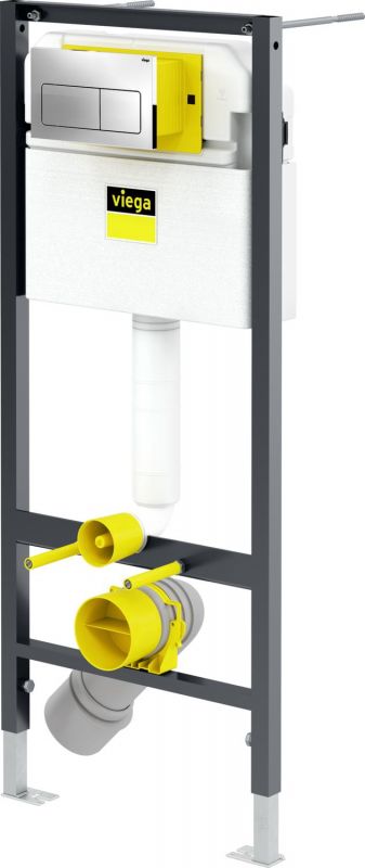Viega Prevista 792824 Инсталляционный Сет с кнопкой Life 5 хром