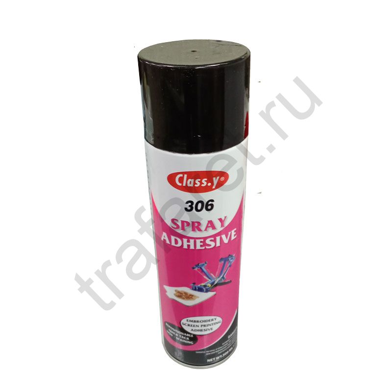 SM 5065 (306)  Клей-аэрозоль для фиксации изделий на печатном столе. Флакон 500 мл