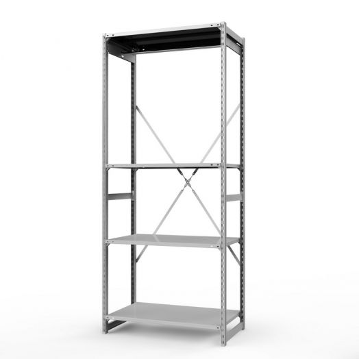 Стеллаж металлический  Универсал, 2500x1000мм. Штанги: 1шт.