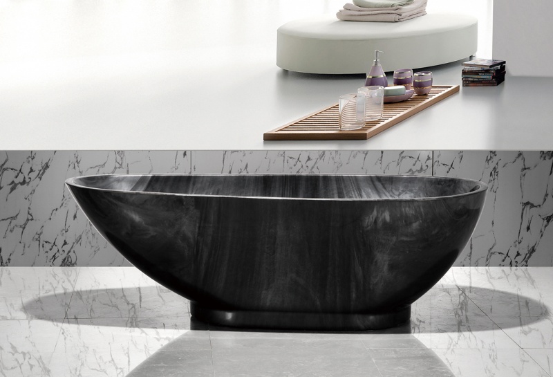 Изображение Отдельностоящая ванна F181 Обсидиан