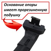 Багажник на крышу Renault Arkana, Lux City (без выступов), с замком, черные крыловидные дуги