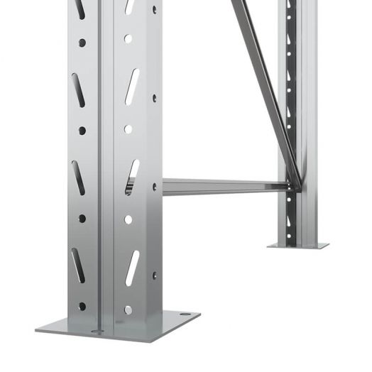 Стеллаж металлический паллетный  2 яруса