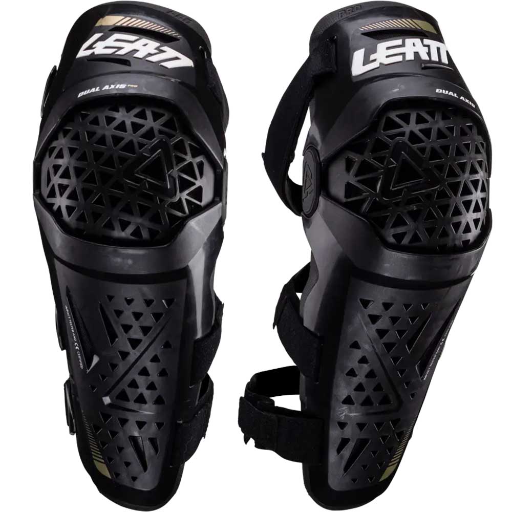 Leatt Knee & Shin Guard Dual Axis Pro Black (2025) защита колен