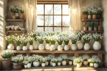 Фон стена "Easter wall №8"