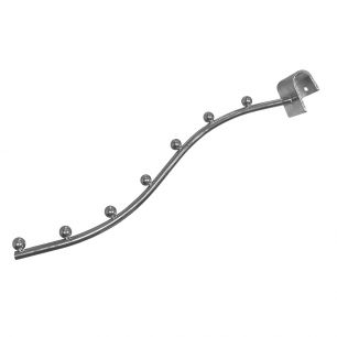 Кронштейн на трубу 7 шариков хром.