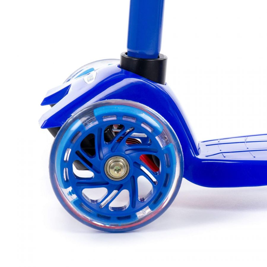 0072 Детский самокат (синий) (в коробке)