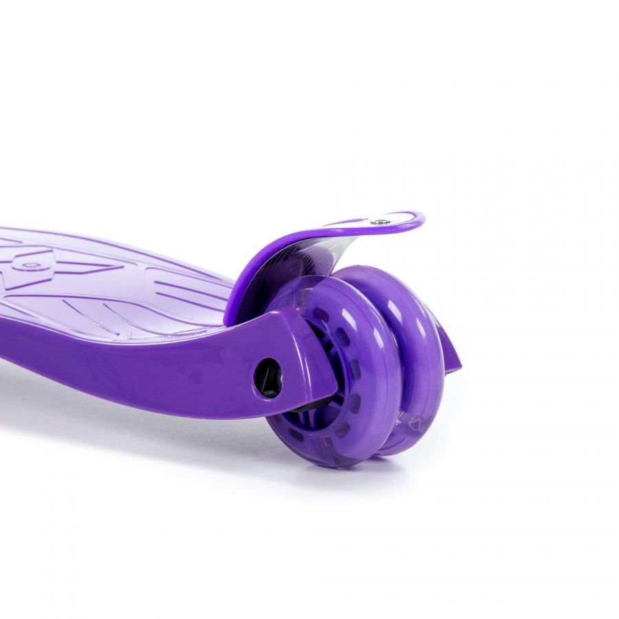 0072 Детский самокат (фиолетовый) (в коробке)
