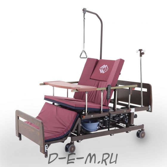 Кровать электрическая Med-Mos DB-11А (ЛДСП венге)