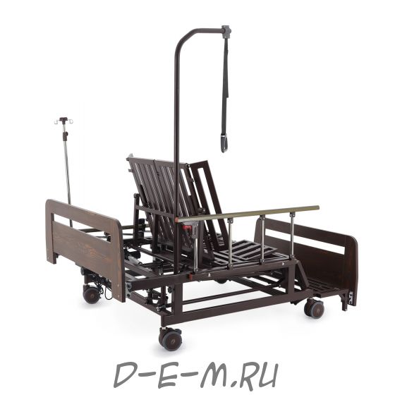 Кровать электрическая Med-Mos DB-11А (ЛДСП венге) ширина ложемента 120 см