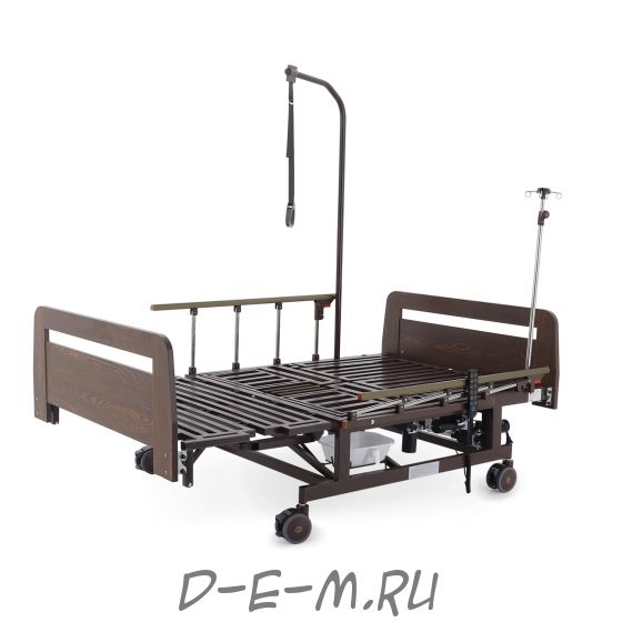 Кровать электрическая Med-Mos DB-11А (ЛДСП венге) ширина ложемента 120 см