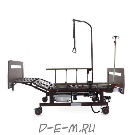 Кровать электрическая Med-Mos DB-11А (ЛДСП венге) ширина ложемента 120 см