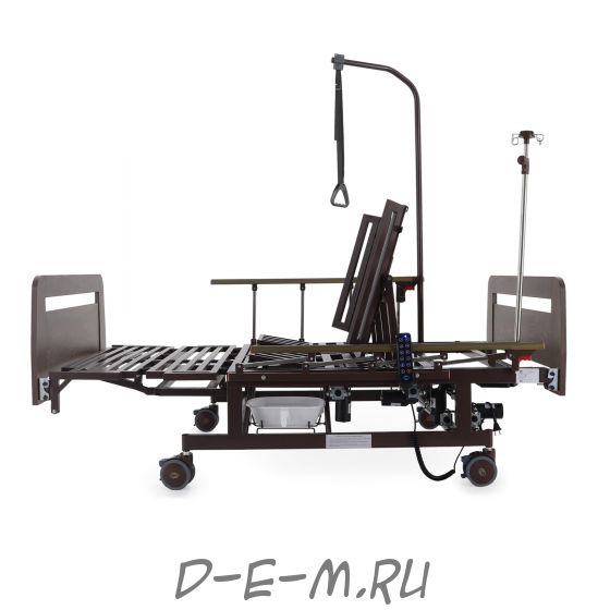 Кровать электрическая Med-Mos DB-11А (ЛДСП венге) ширина ложемента 120 см