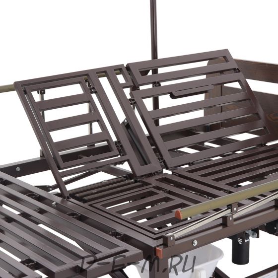 Кровать электрическая Med-Mos DB-11А (ЛДСП венге) ширина ложемента 120 см