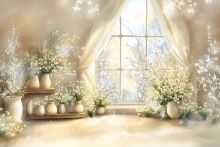 Фон стена "Easter wall №10"