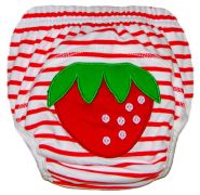 Трусики с вкладышем "КЛУБНИЧКА"  для приучения к горшку 7- 12 кг