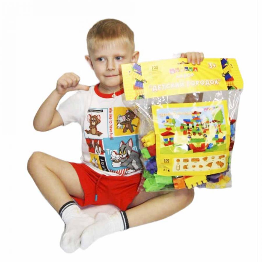 Конструктор "Детский Городок" (100 деталей)