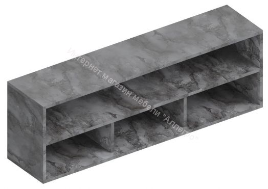 Полка настенная открытая "Моника" Айрон Рок