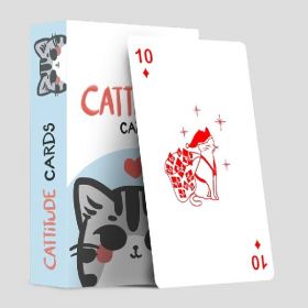 Cattitude Cards Дизайнерские игральные карты "Котики"