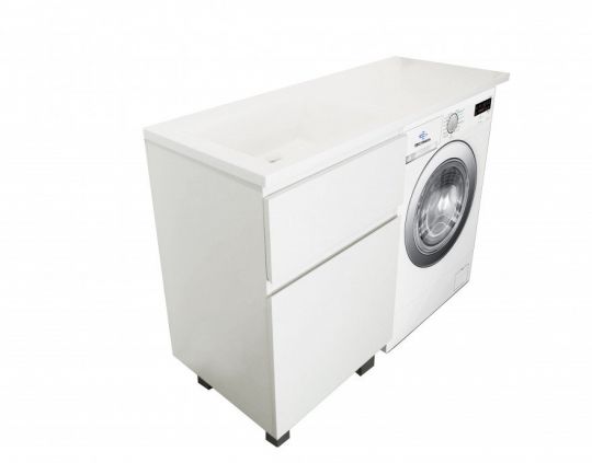 Напольная тумба с раковиной Эстет Dallas Luxe 100 ФР-00002315 схема 2