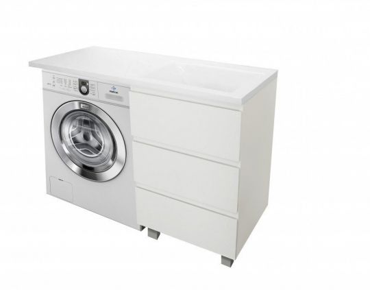 Напольная тумба с раковиной Эстет Dallas Luxe 100 ФР-00002317 схема 5