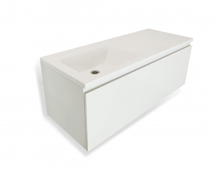 Напольная тумба с раковиной Эстет Dallas Luxe 100 ФР-00002319 ФОТО