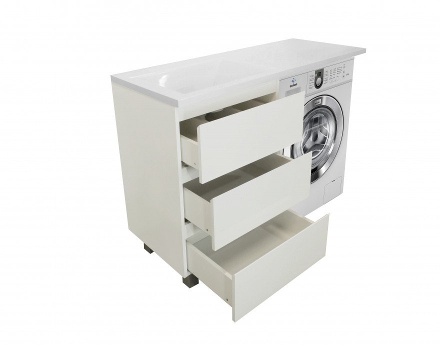 Напольная тумба с раковиной Эстет Dallas Luxe 115 ФР-00002300 ФОТО