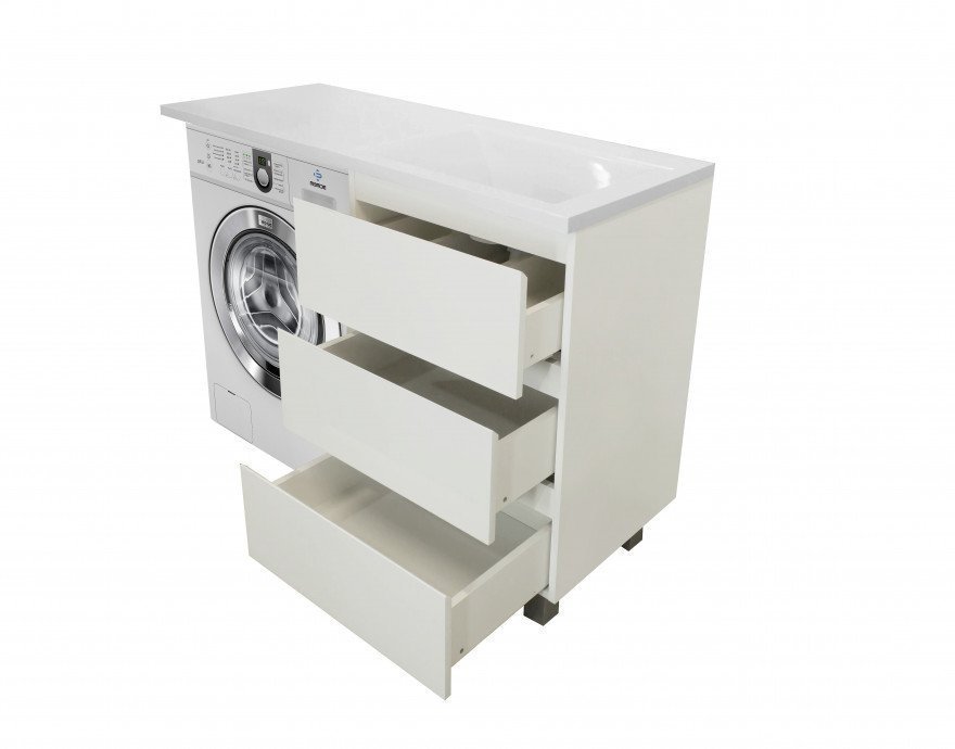 Напольная тумба с раковиной Эстет Dallas Luxe 120 ФР-00001922 ФОТО