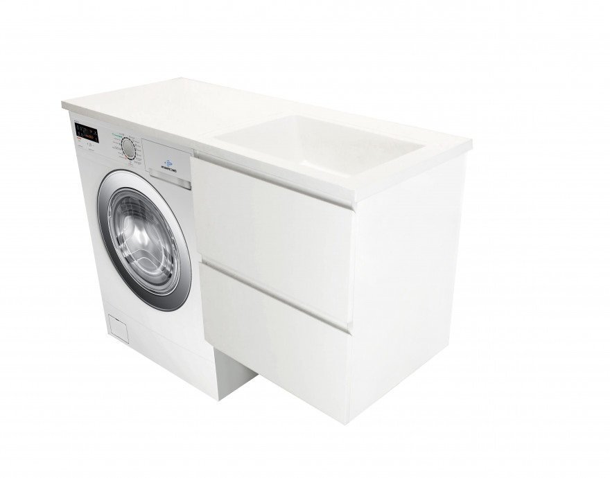 Подвесная тумба с раковиной Эстет Dallas Luxe 120 ФР-00001928 ФОТО