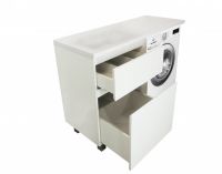 Напольная тумба с раковиной Эстет Dallas Luxe 130 ФР-00002267 схема 3