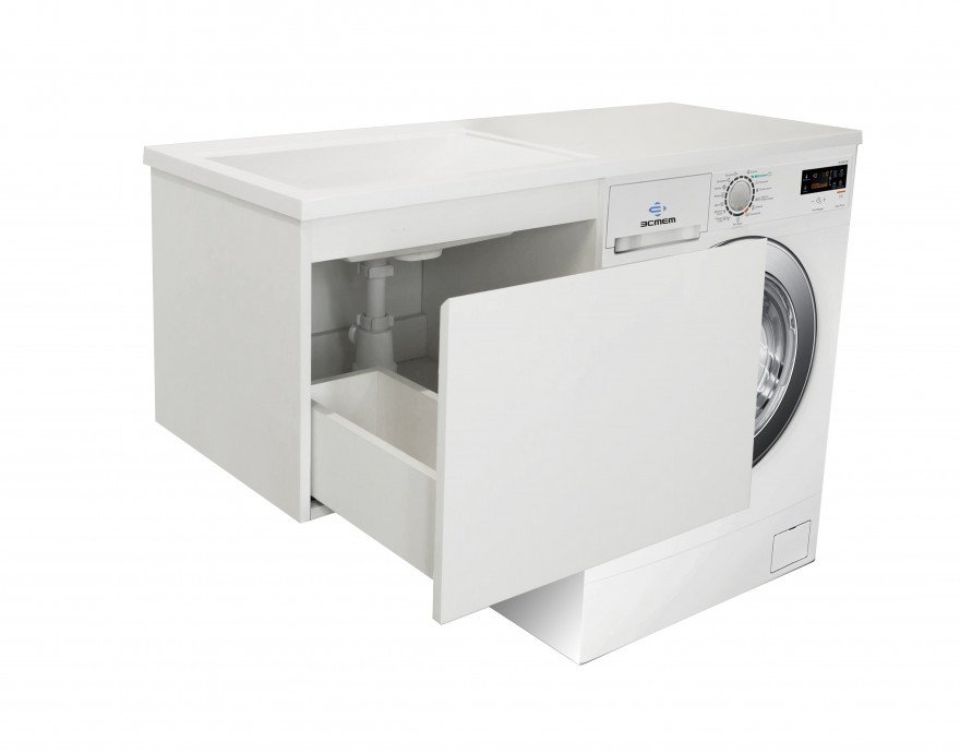 Подвесная тумба с раковиной Эстет Dallas Luxe 140 ФР-00002928 ФОТО