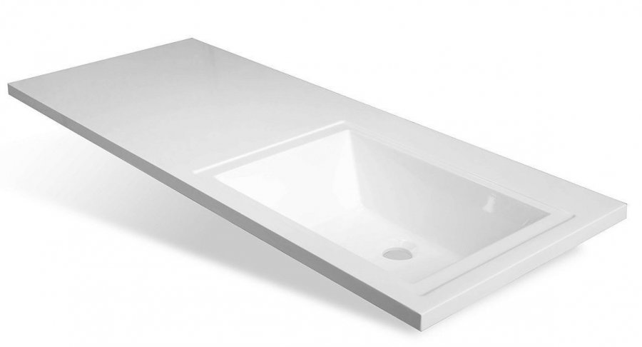 Подвесная тумба с раковиной Эстет Dallas Luxe 150 ФР-00009685 ФОТО