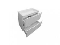 Подвесная тумба с раковиной Эстет Kare Luxe 60 ФР-00007077 схема 6 Подвесная тумба с раковиной Эстет Kare Luxe 60 ФР-00007077 схема 6