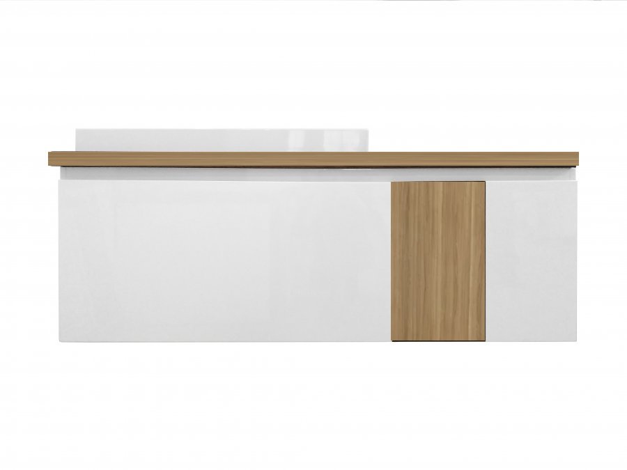 Изображение Подвесная тумба с раковиной Эстет Malibu 140 ФР-00007127