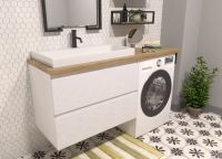 Подвесная тумба под умывальник Malibu Luxe 1550х500 ФР-00007113 схема 1