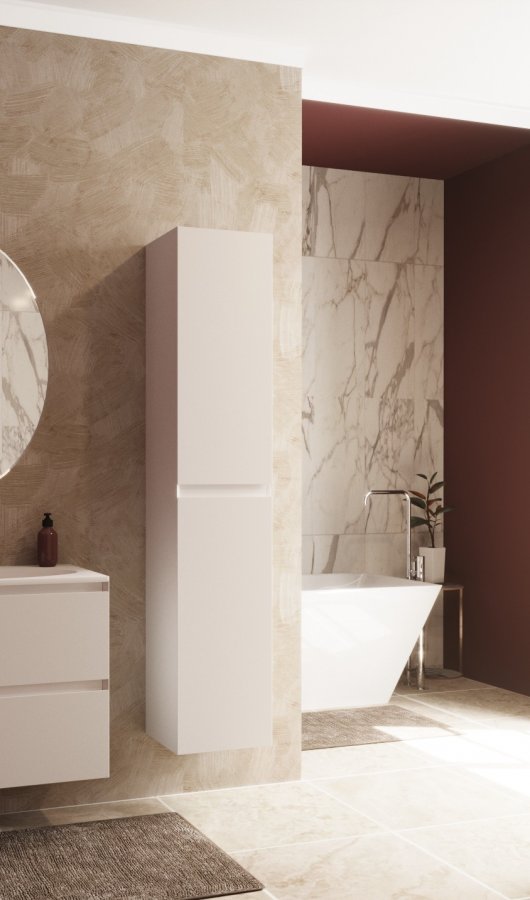 Подвесной шкаф-пенал Эстет Malta Luxe 35 ФР-00007061 ФОТО