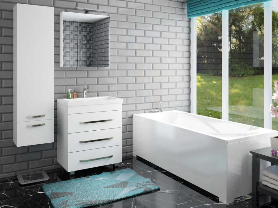 Зеркало-шкаф Эстет Monaco 70 ФР-00002238 ФОТО