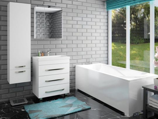 Зеркало-шкаф Эстет Monaco 70 ФР-00002238 схема 3