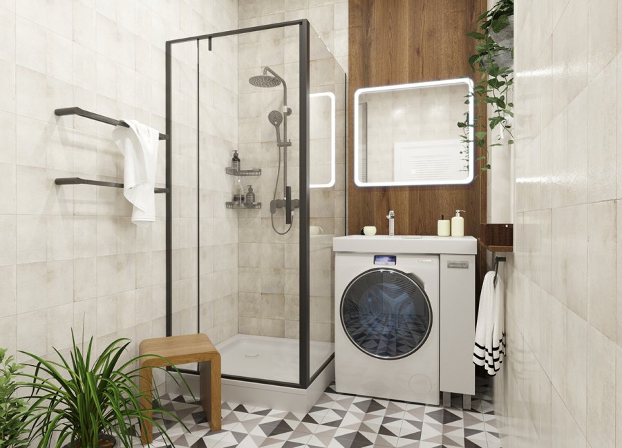 Напольная тумба с раковиной Эстет Riga Luxe 80 ФР-00009658 ФОТО