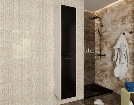 Подвесной шкаф-пенал Эстет Vegas 35 ФР-00003495 схема 3