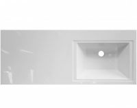 Раковина из литьевого мрамора Эстет Dallas 130 ФР-00002166 схема 4