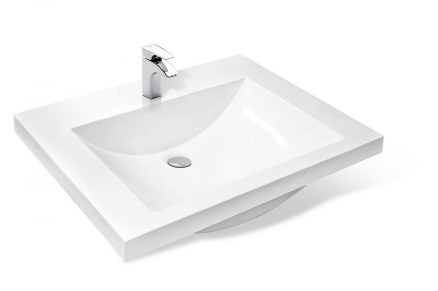 Раковина из литьевого мрамора Эстет Monaco 60 ФР-00000790 ФОТО