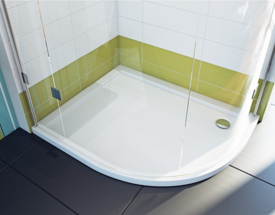 Экран для душевого поддона Эстет Омега 100x80 L ФР-00004729 ФОТО